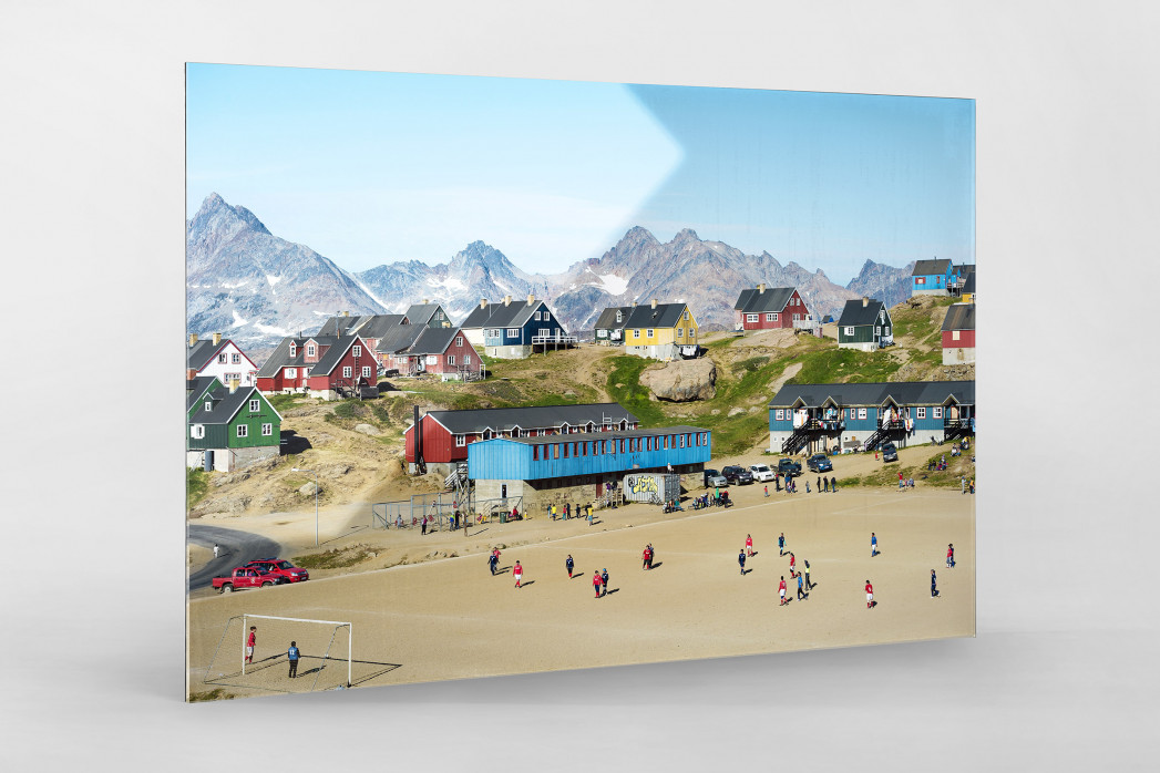 Tasiilaq (1) als Direktdruck auf Alu-Dibond hinter Acrylglas