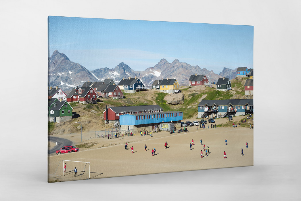 Tasiilaq (1) als Leinwand auf Keilrahmen gezogen