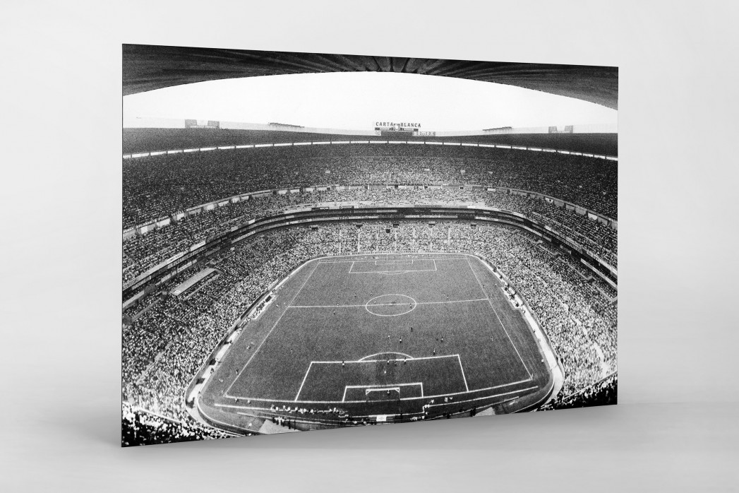 Aztekenstadion 1970 als auf Alu-Dibond kaschierter Fotoabzug