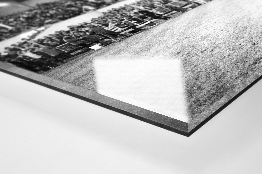 Europapokal an der Grünwalder Straße als Direktdruck auf Alu-Dibond hinter Acrylglas (Detail)