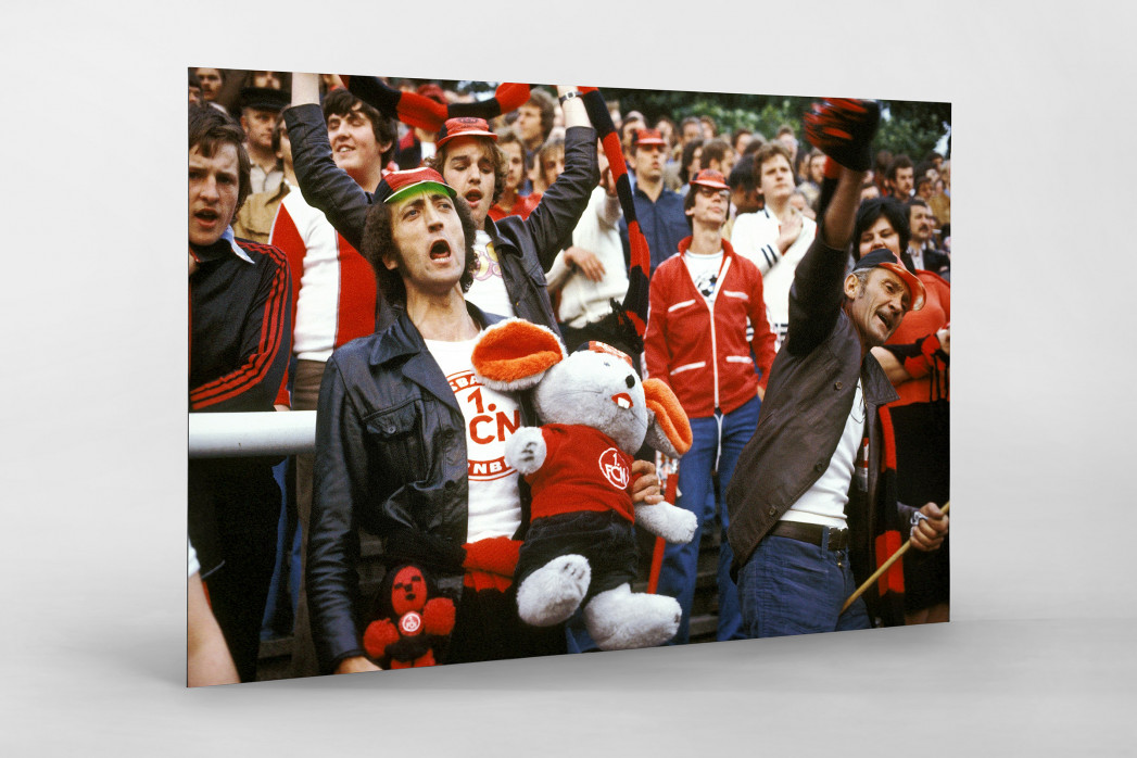 Club Fans 1978 als auf Alu-Dibond kaschierter Fotoabzug