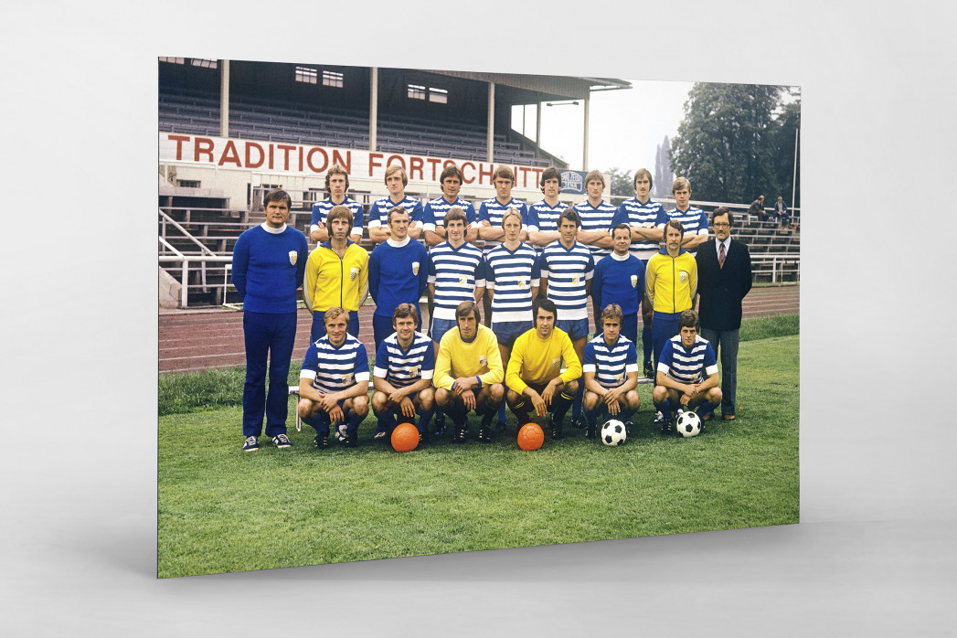 Jena in den Siebzigern (2) als auf Alu-Dibond kaschierter Fotoabzug