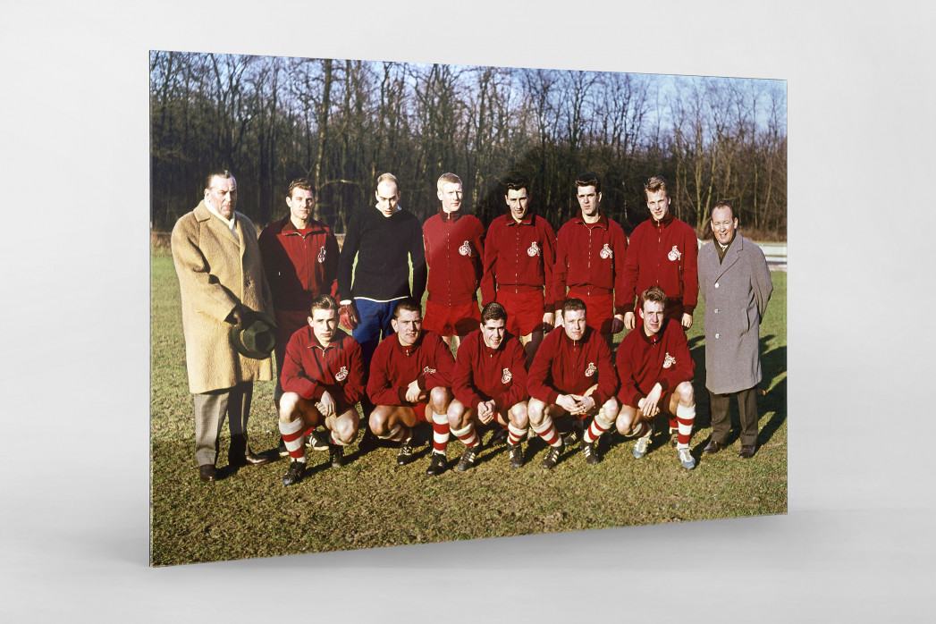 Köln 1961/62 als Direktdruck auf Alu-Dibond hinter Acrylglas