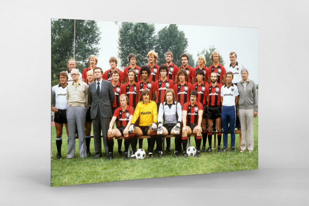 Frankfurt 1979/80 als auf Alu-Dibond kaschierter Fotoabzug