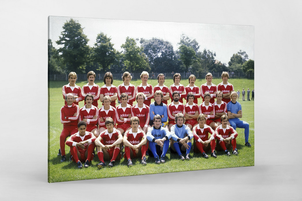 München 1977/78 als Leinwand auf Keilrahmen gezogen