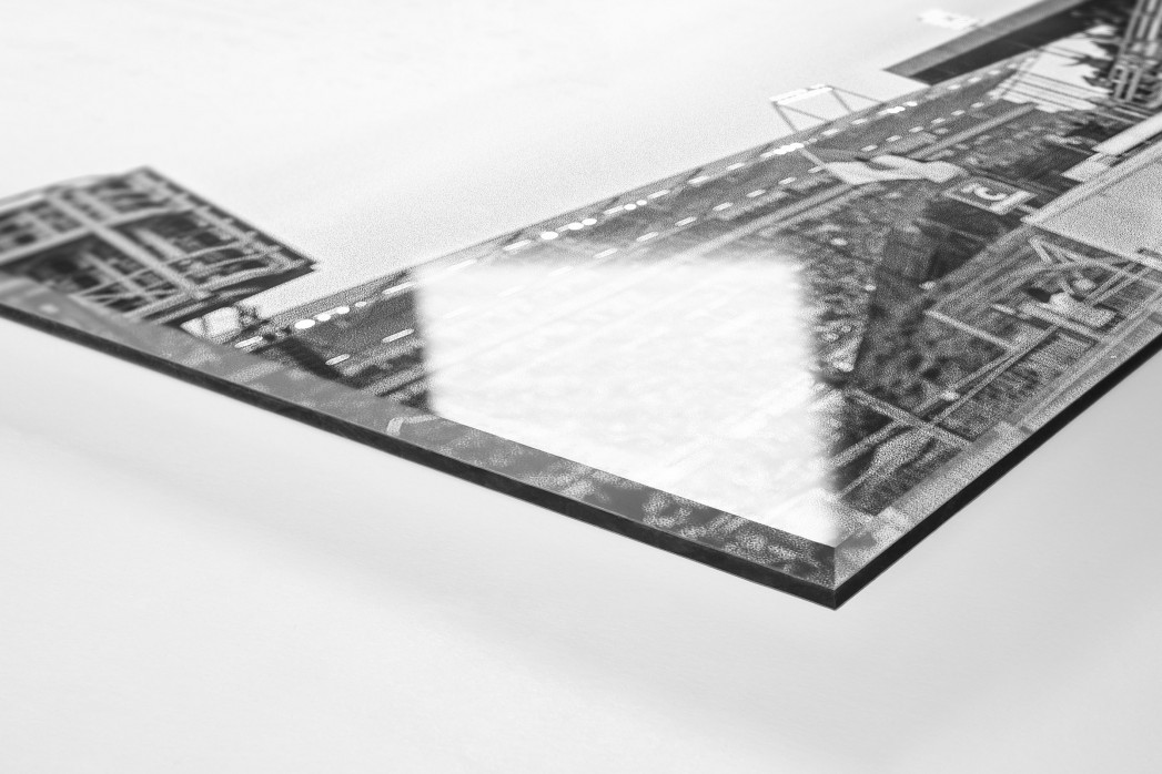 Jubel draußen am Millerntor als Direktdruck auf Alu-Dibond hinter Acrylglas (Detail)