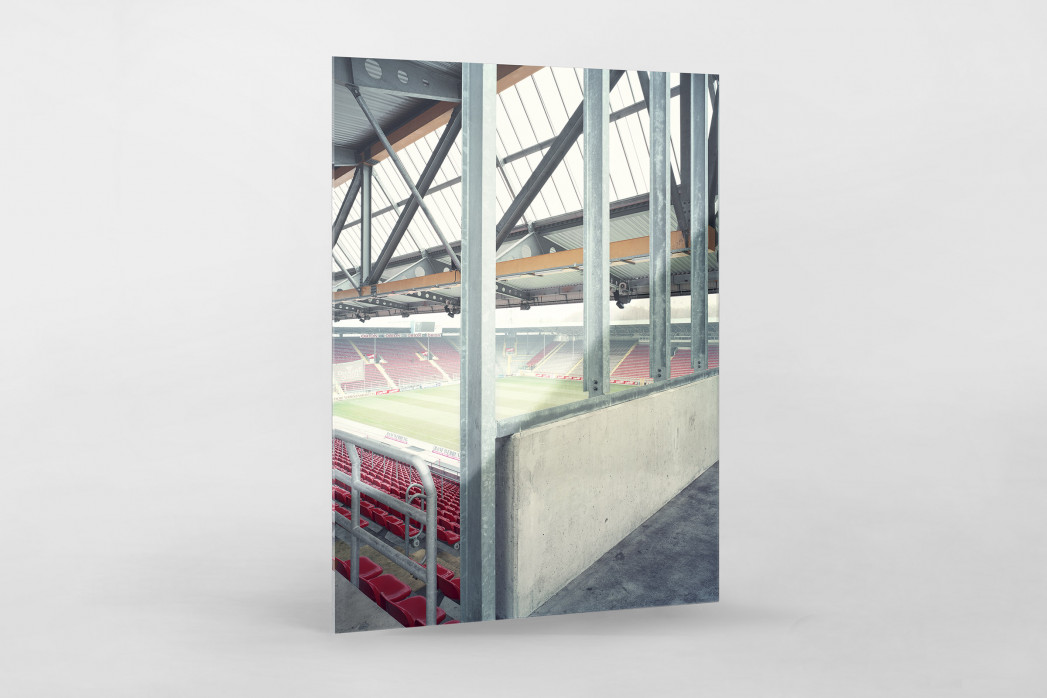 Witness Of Glory Times: Kaiserslautern als Direktdruck auf Alu-Dibond hinter Acrylglas