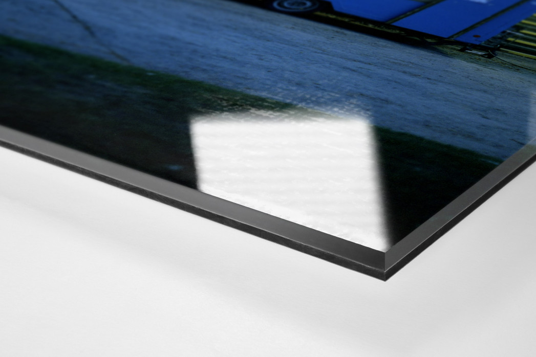 Imbisswagen  als Direktdruck auf Alu-Dibond hinter Acrylglas (Detail)