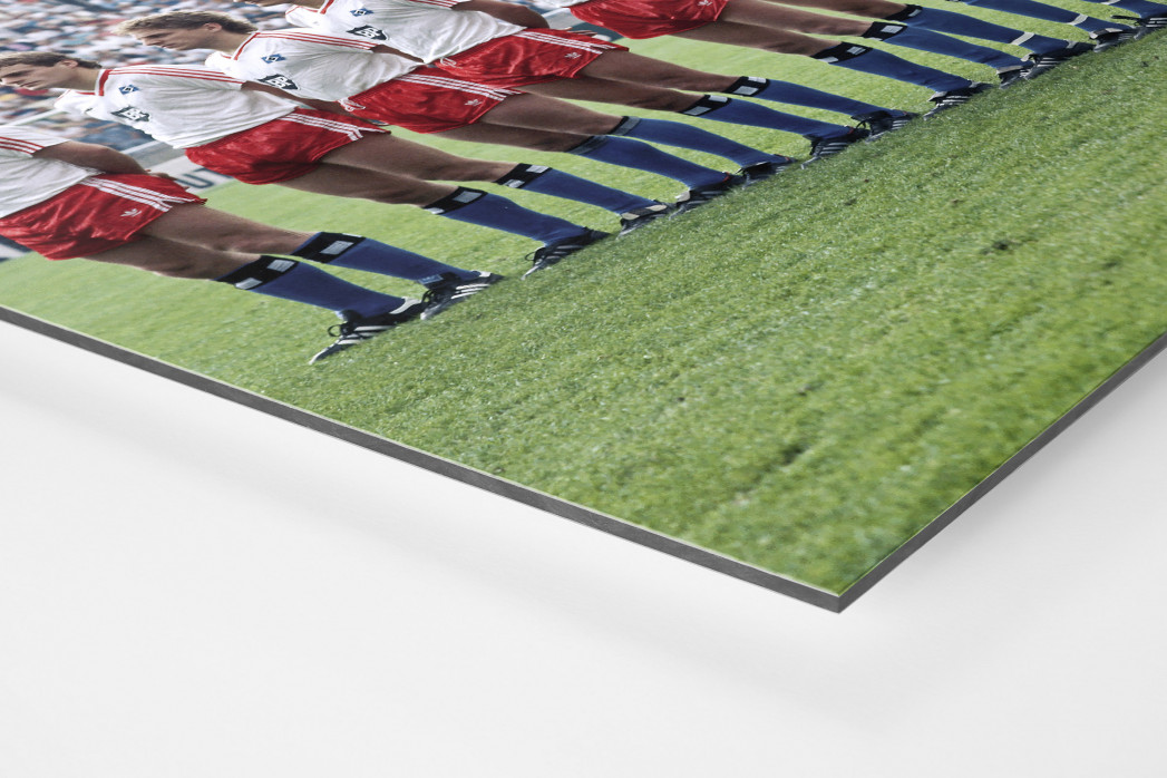 HSV im Pokalfinale als auf Alu-Dibond kaschierter Fotoabzug (Detail)