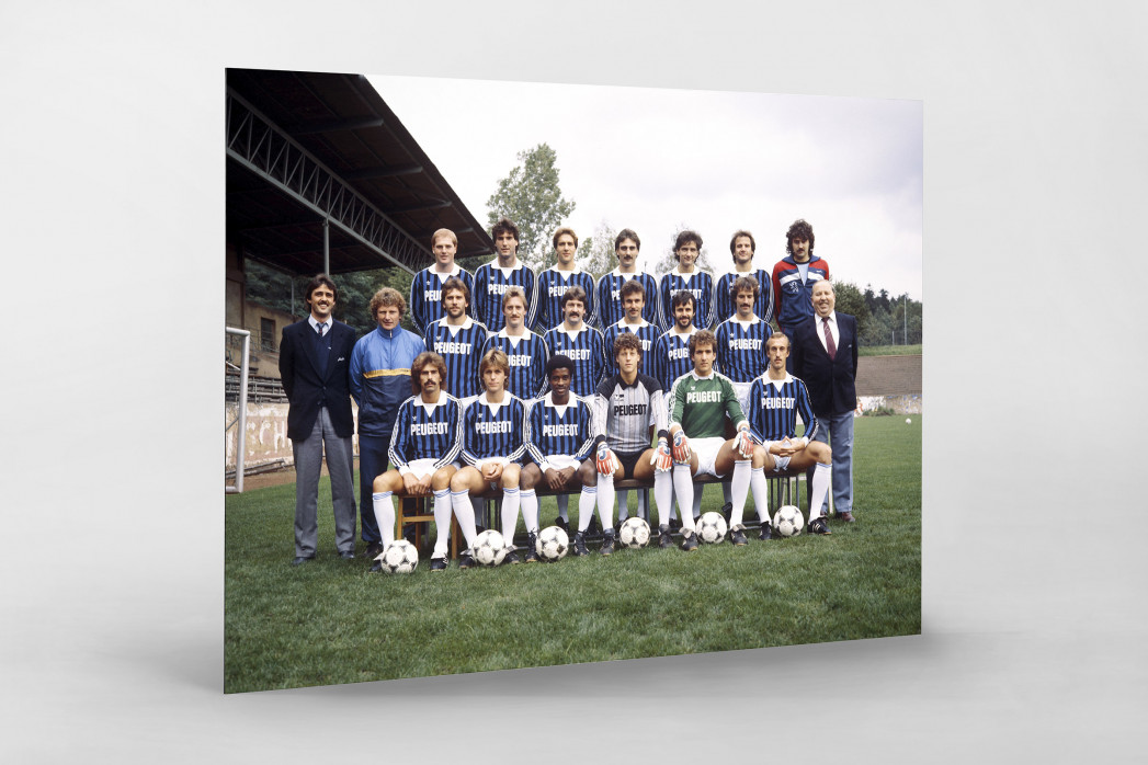 Saarbrücken 1984/85 als auf Alu-Dibond kaschierter Fotoabzug