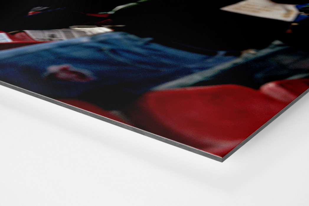 Neapel Tribüne als auf Alu-Dibond kaschierter Fotoabzug (Detail)