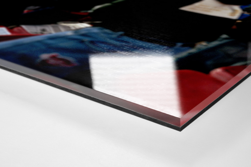Neapel Tribüne als Direktdruck auf Alu-Dibond hinter Acrylglas (Detail)