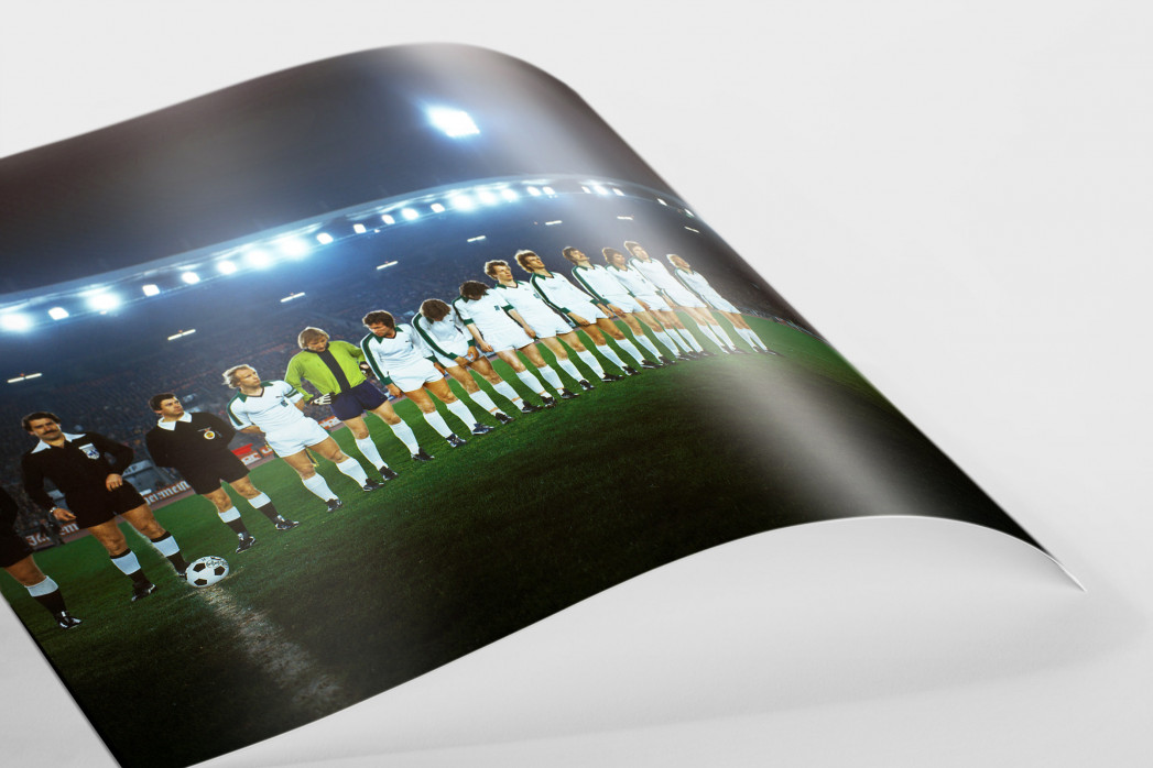 M'gladbach im Rheinstadion als FineArt-Print