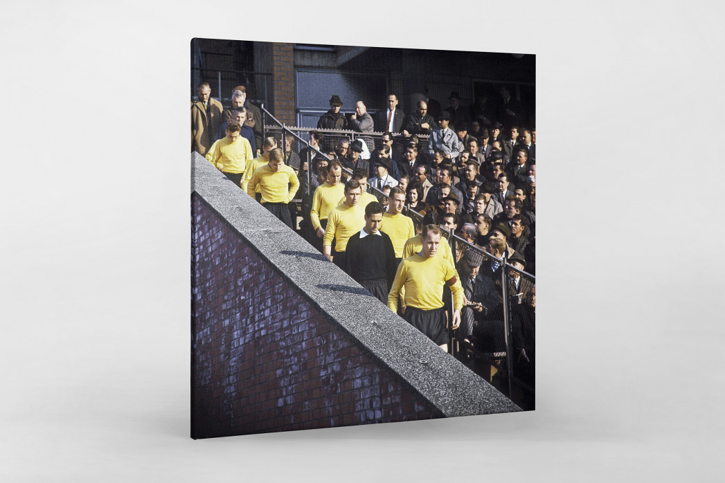 BVB im Niedersachsenstadion als Leinwand auf Keilrahmen gezogen