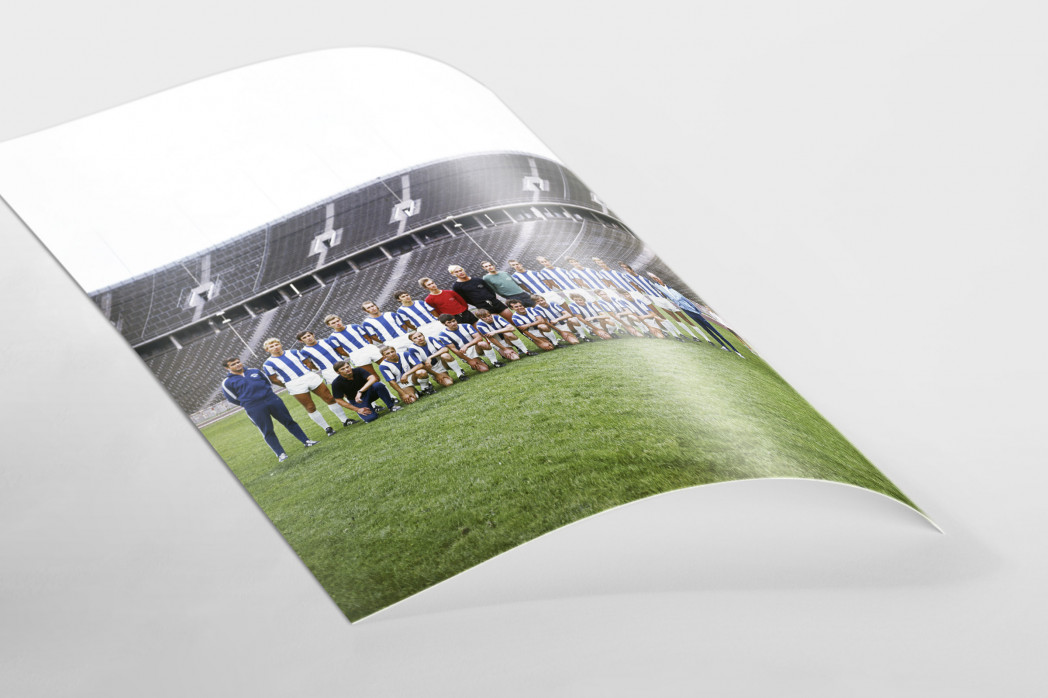 Hertha 1970/71 als FineArt-Print