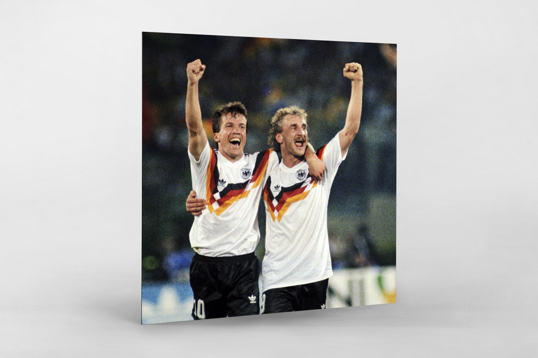 Lothar und Rudi als auf Alu-Dibond kaschierter Fotoabzug