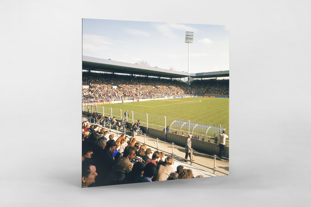 Ruhrstadion 1981 als auf Alu-Dibond kaschierter Fotoabzug