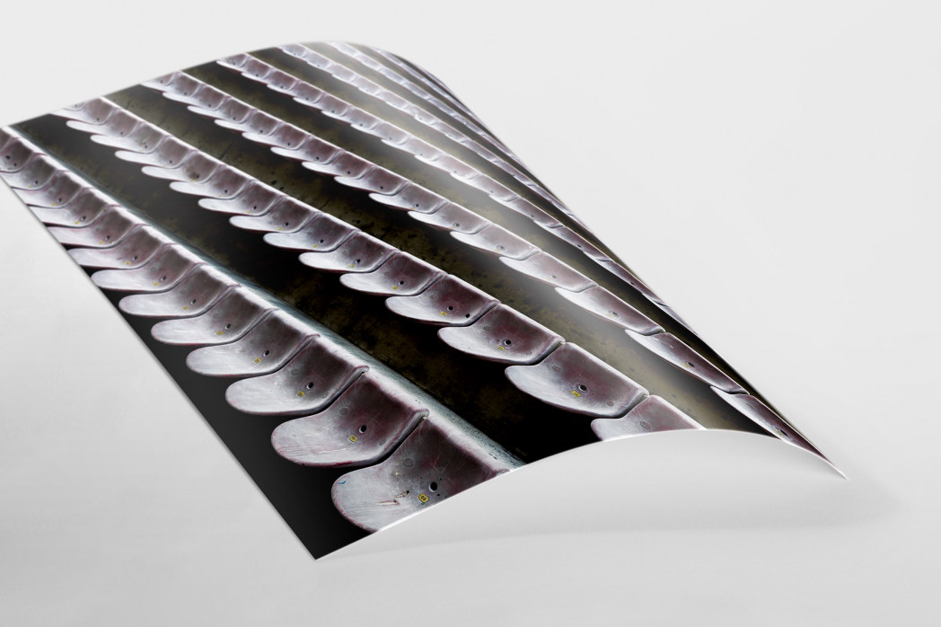 Sitzschalen in Pisa als FineArt-Print