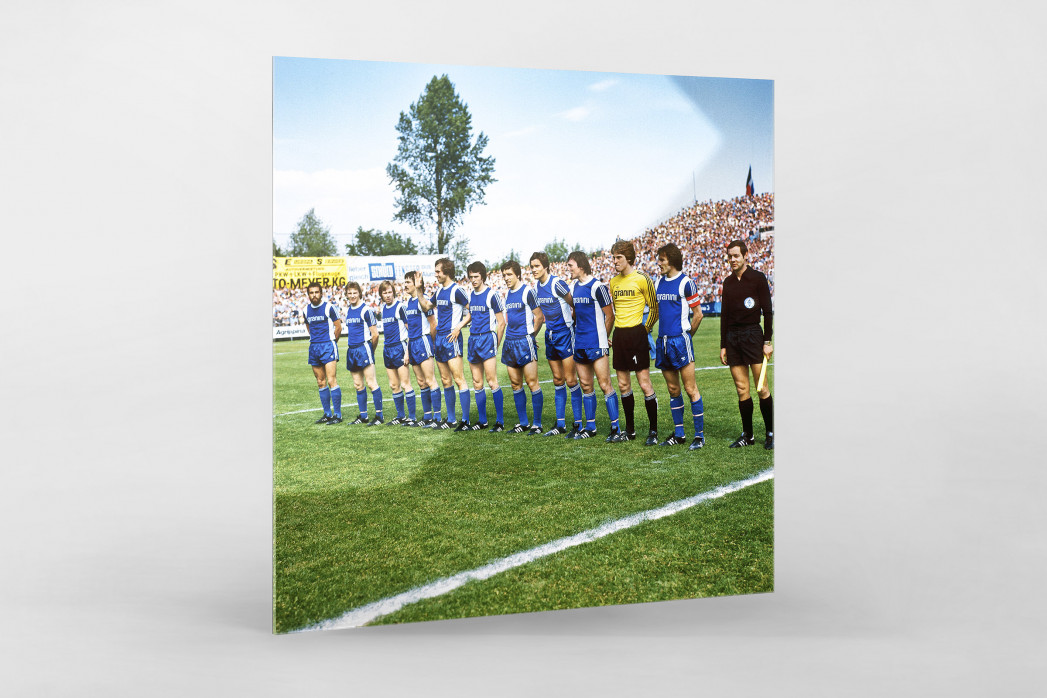 Bielefeld 1977 als Direktdruck auf Alu-Dibond hinter Acrylglas