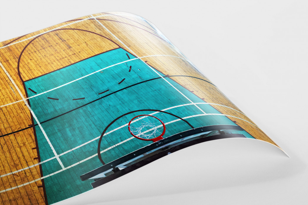 Basketballhalle in Estland als FineArt-Print