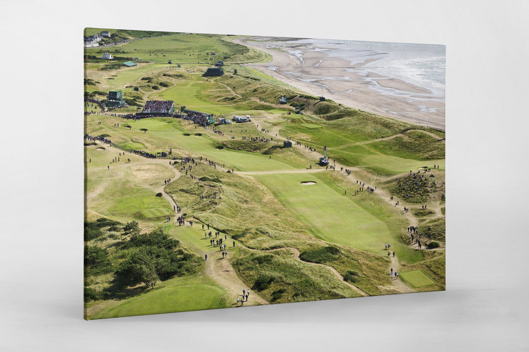 Turnberry Golfresort als Leinwand auf Keilrahmen gezogen