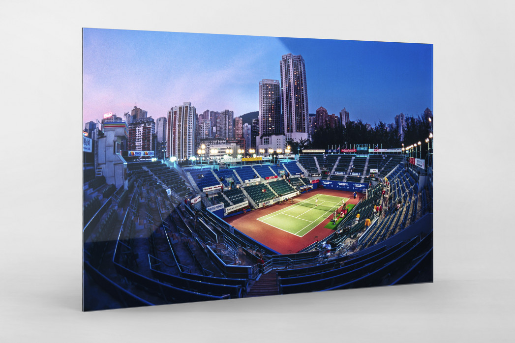 Centre Court in Hongkong als Direktdruck auf Alu-Dibond hinter Acrylglas