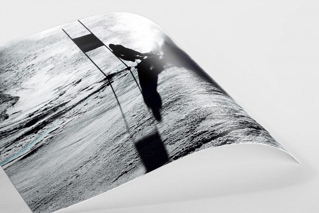 Slalomschatten als FineArt-Print