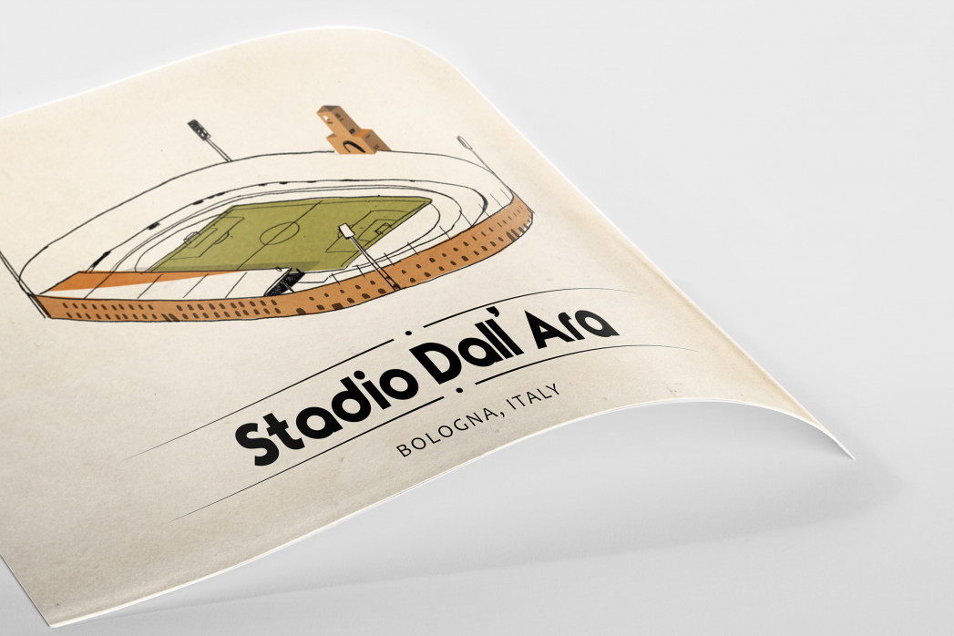 World Of Stadiums: Stadio Dall'Ara als Poster