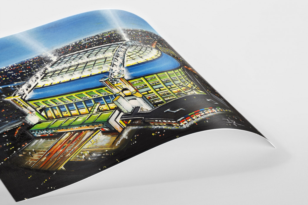 Stadia Art: Amsterdam Arena als Poster