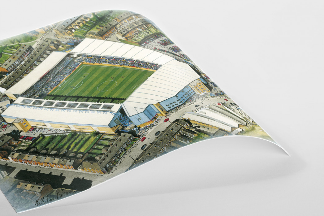 Stadia Art: Highfield Road als Poster