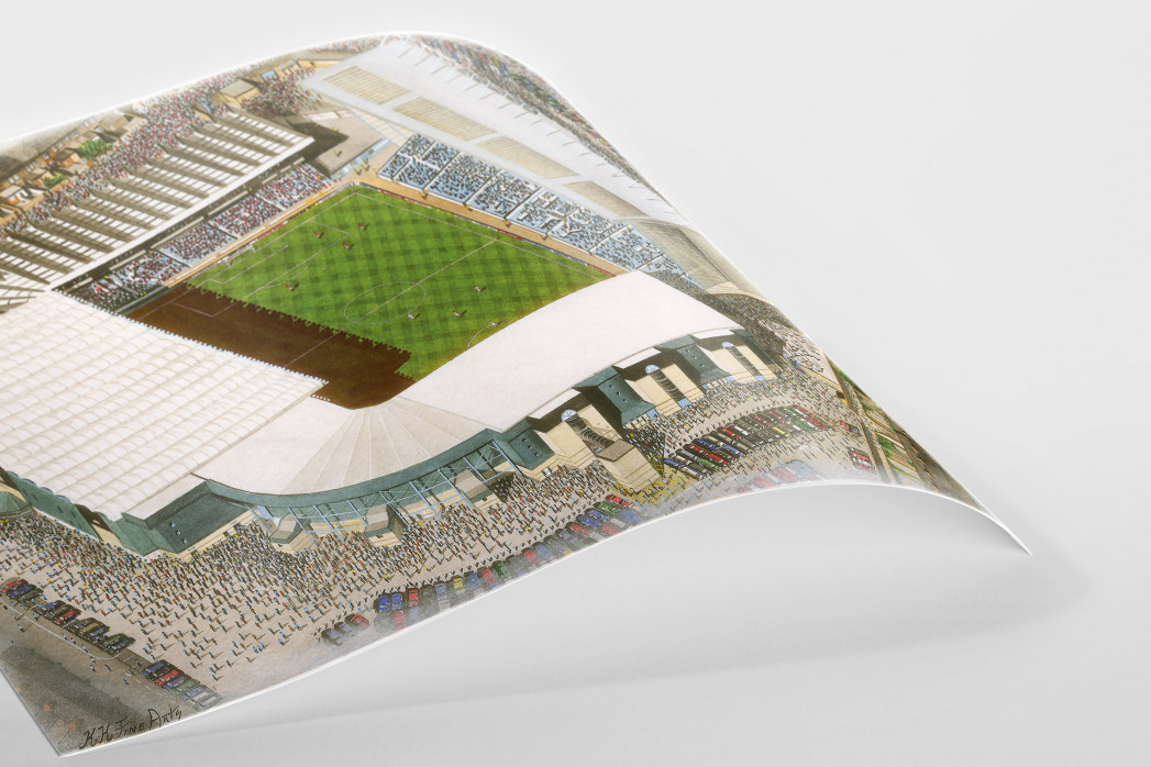 Stadia Art: Maine Road als Poster