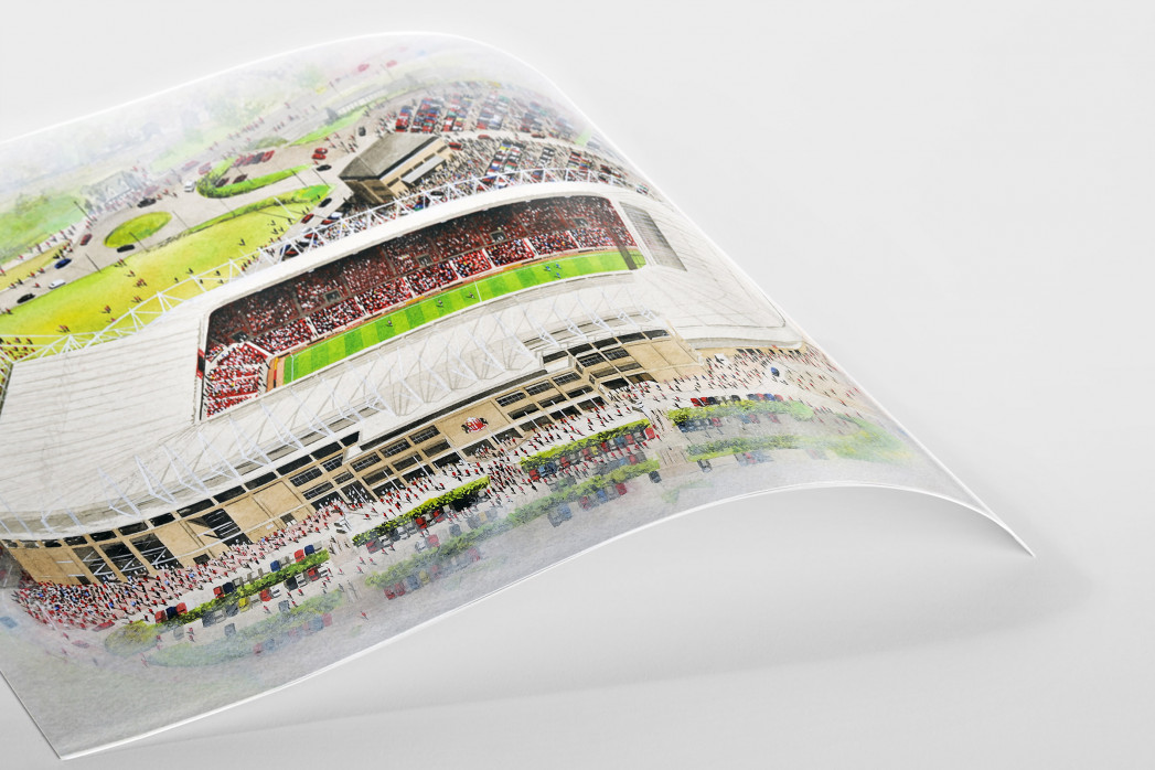 Stadia Art: Stadium Of Light als Poster