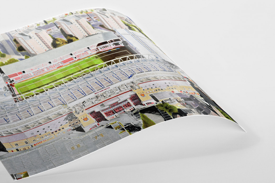 Stadia Art: Upton Park (2) als Poster