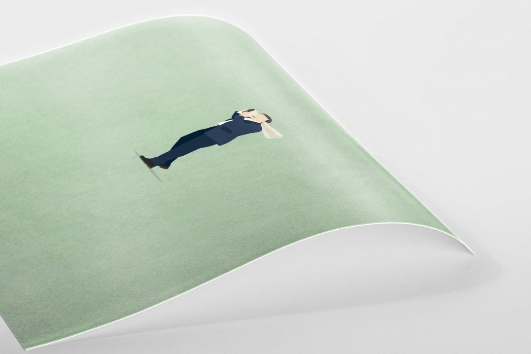 Stumpen-Rudi als Poster