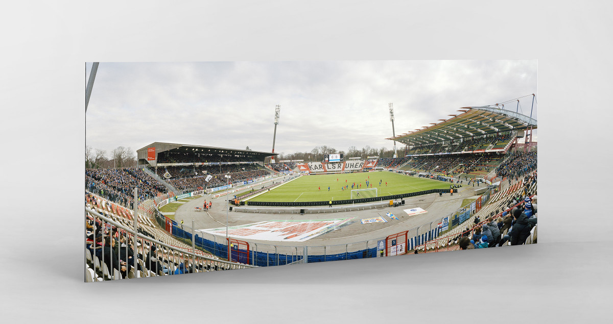 Karlsruhe (2017) als auf Alu-Dibond kaschierter Fotoabzug