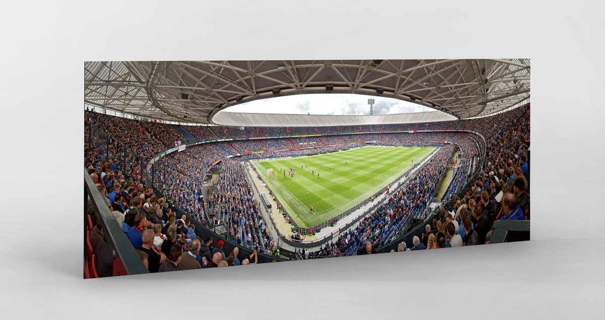 Rotterdam als auf Alu-Dibond kaschierter Fotoabzug