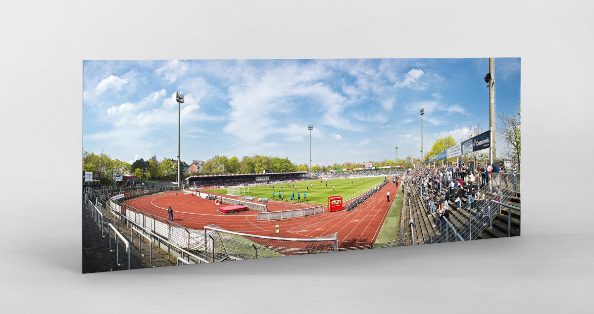 Köln (Fortuna) als auf Alu-Dibond kaschierter Fotoabzug