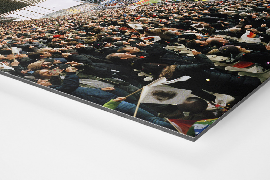 Hamburg (St. Pauli, 2019) als auf Alu-Dibond kaschierter Fotoabzug (Detail)