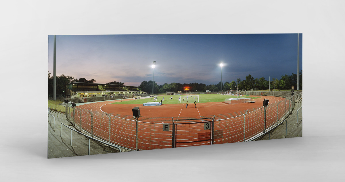 Berlin (Mommsenstadion) als auf Alu-Dibond kaschierter Fotoabzug