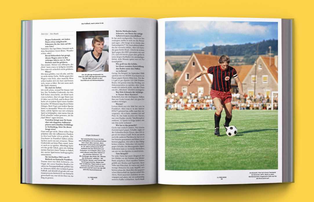 11FREUNDE Edition: Der Fußball, mein Leben und ich: Fußballhelden im großen Karriereinterview