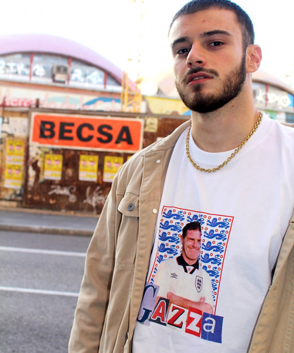 GAZZA Shirt by Retro Football Gang