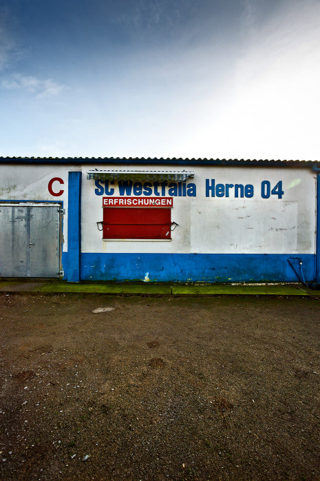 Bei Westfalia Herne - Fußball Foto Wandbild - 11FREUNDE SHOP