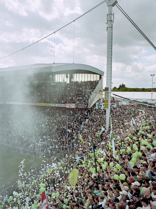  Ecke Nord- und Westtribüne - 11FREUNDE BILDERWELT