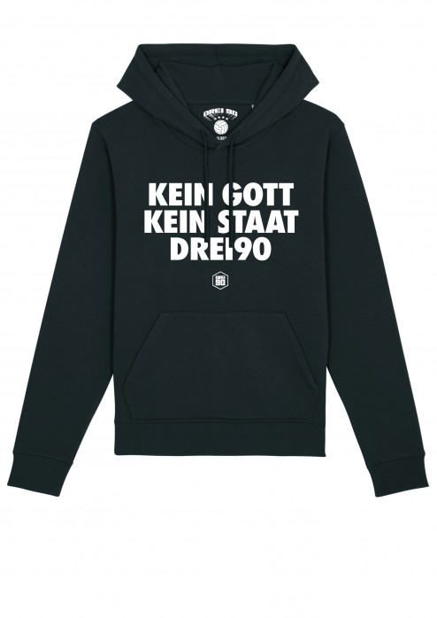Hoody Kein Gott Kein Staat Drei90
