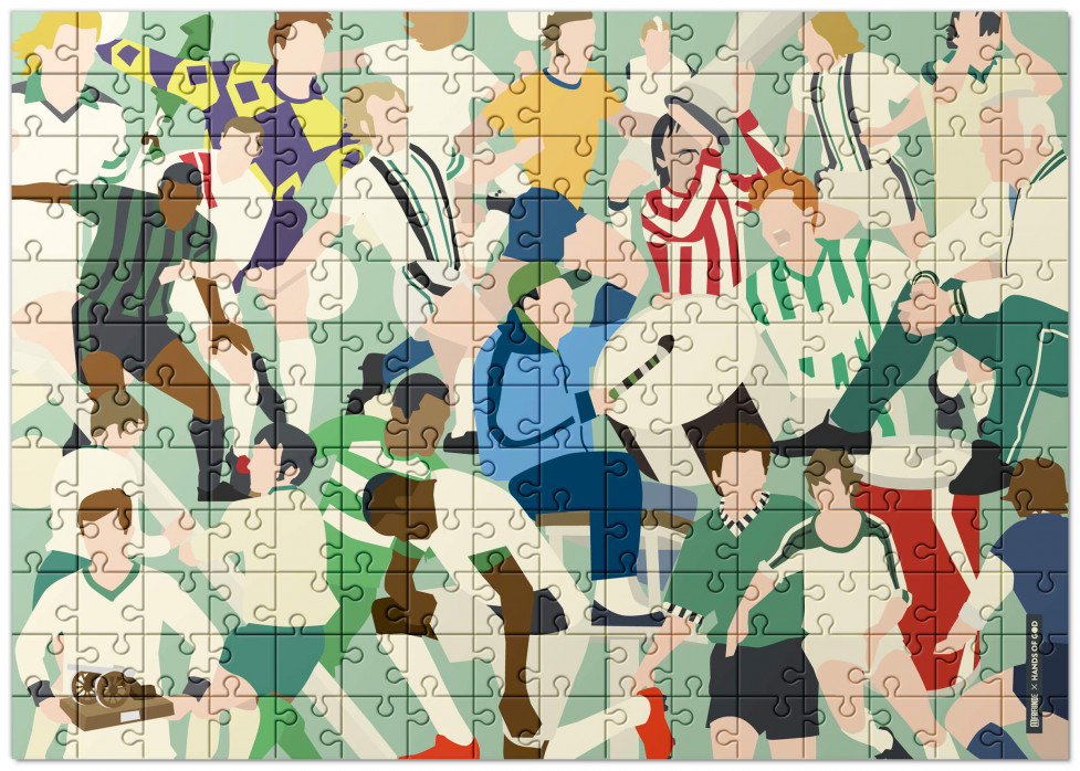 Puzzle: Gladbach Clash - Design: HANDS OF GOD als Puzzle mit 192, 551 und 1.500 Teilen