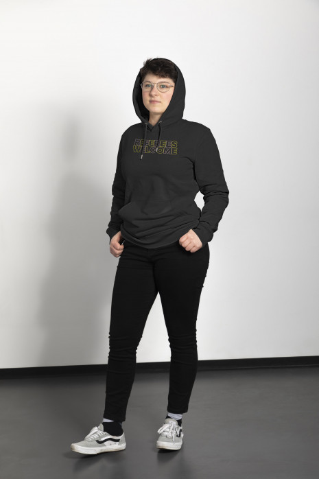 Hoodie - Referees Welcome (Brigade Hartmut Strampe) - 11FREUNDE Textil