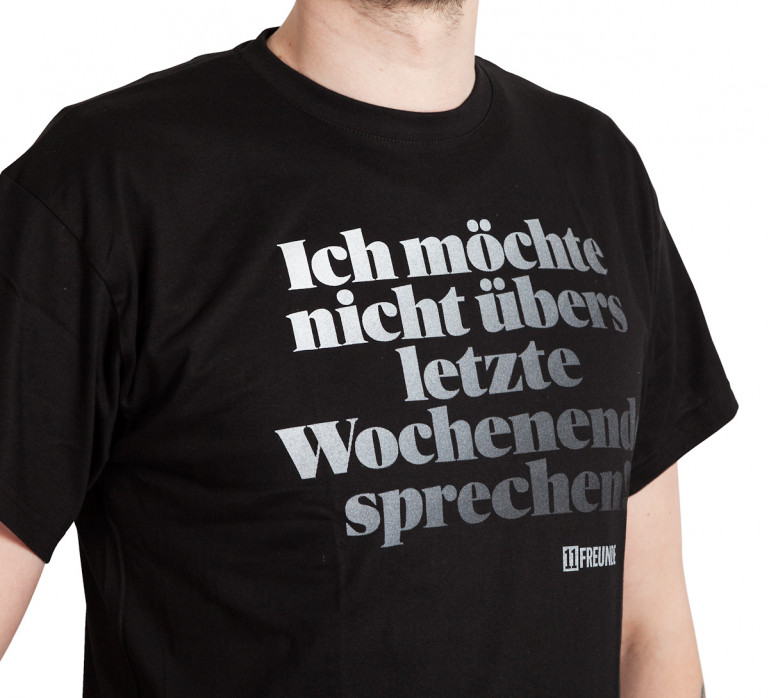 Wochenende Shirt (neues Design) - 11FREUNDE Textil - 11FREUNDE SHOP