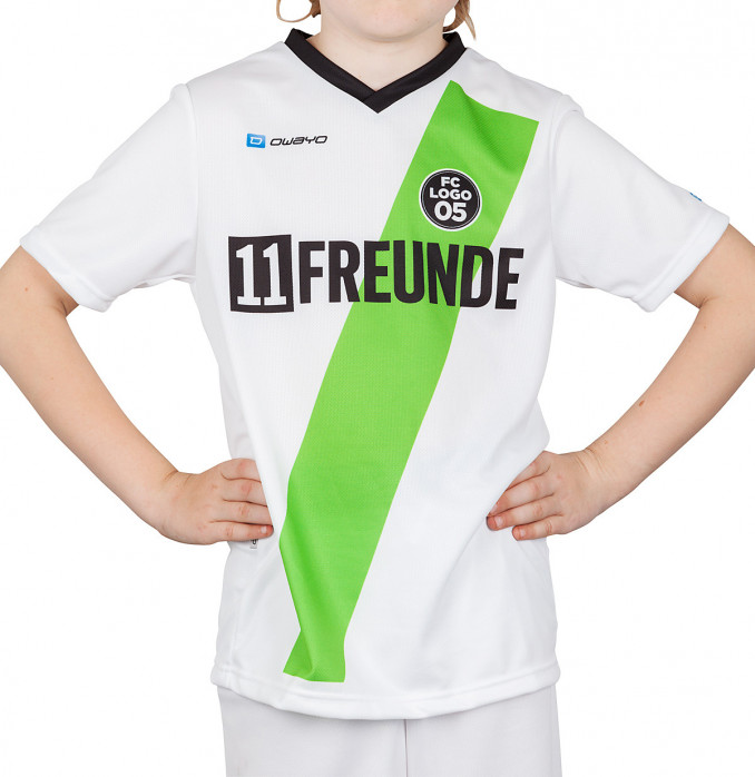 Designvorschlag - Kinder-Trikot mit 11FREUNDE - Konfigurator - 11FREUNDE SHOP - owayo