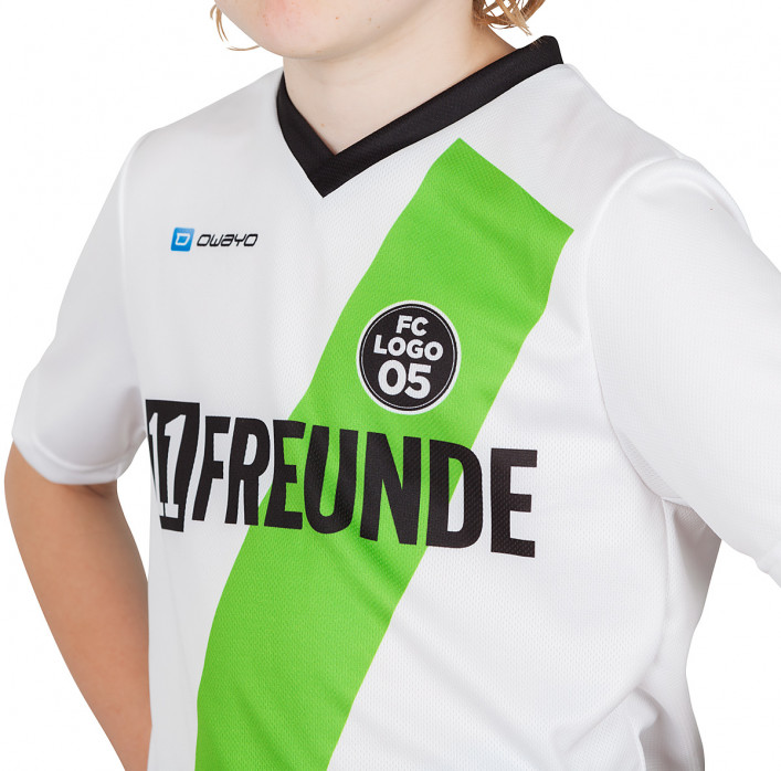 Designvorschlag - Kinder-Trikot mit 11FREUNDE - Konfigurator - 11FREUNDE SHOP - owayo