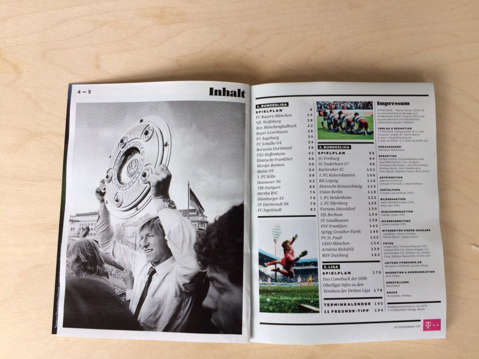 11FREUNDE Ausgabe 165 - Bundesliga-Sonderheft - 11FREUNDE SHOP Hefte nachbestellen